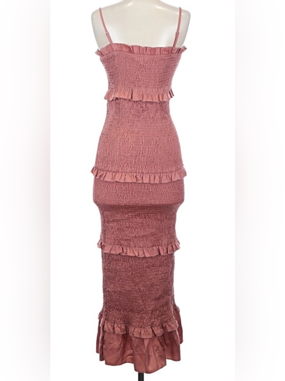 Mable Ruffle Maxi Dress Small - Picture 2 of 3